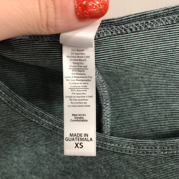 Lularoe green perfect t - Picture 3 of 4